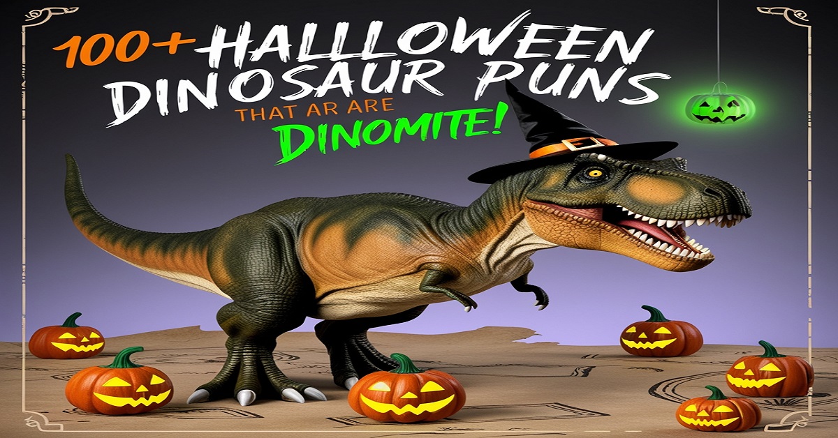 Halloween Dinosaur Puns