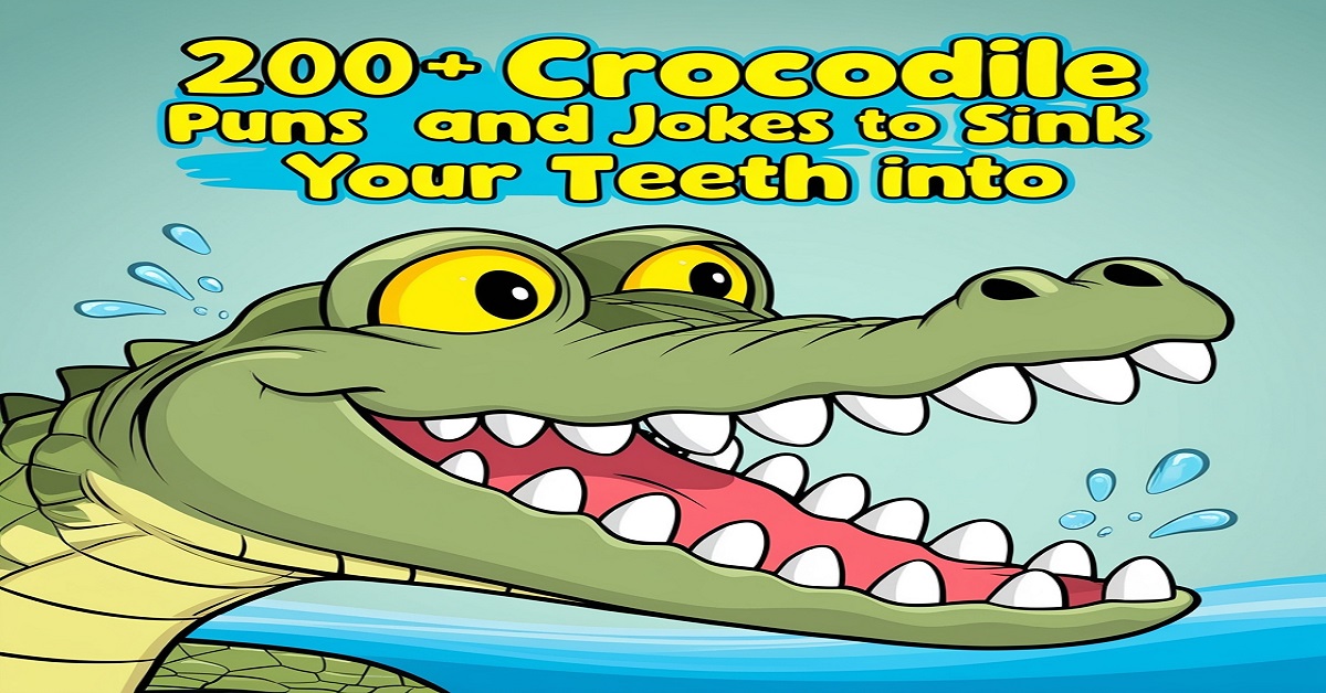 Crocodile Puns and Jokes