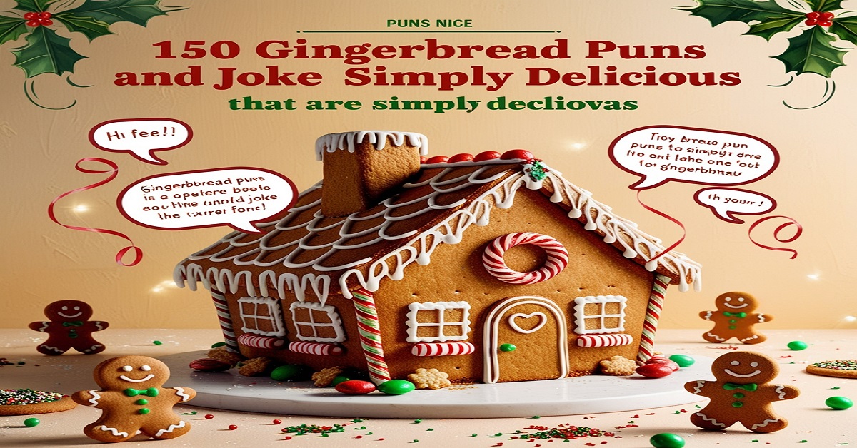 Gingerbread Puns and Jokes