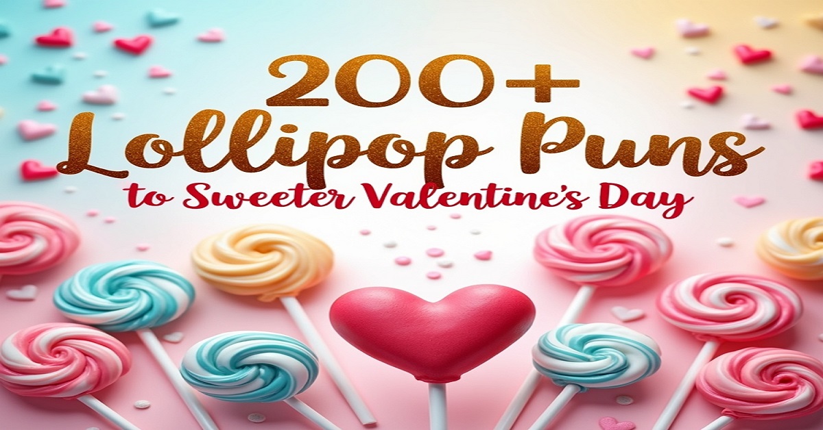 200+ Lollipop Puns to Sweeten Valentine’s Day