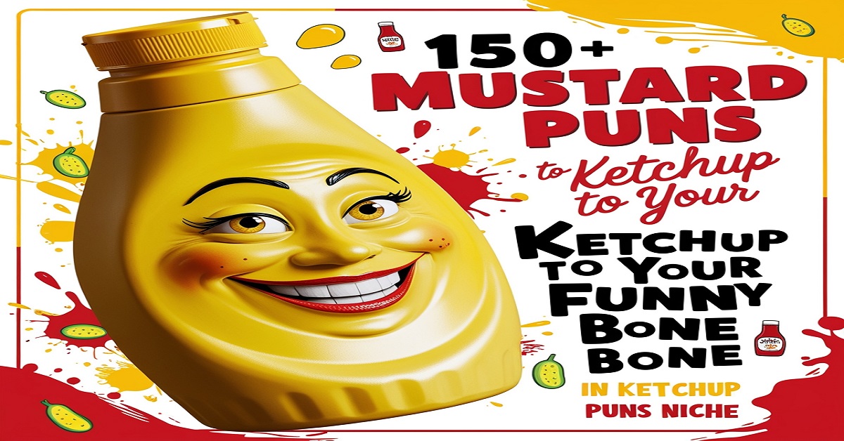 150+ Mustard Puns to Ketchup to Your Funny Bone