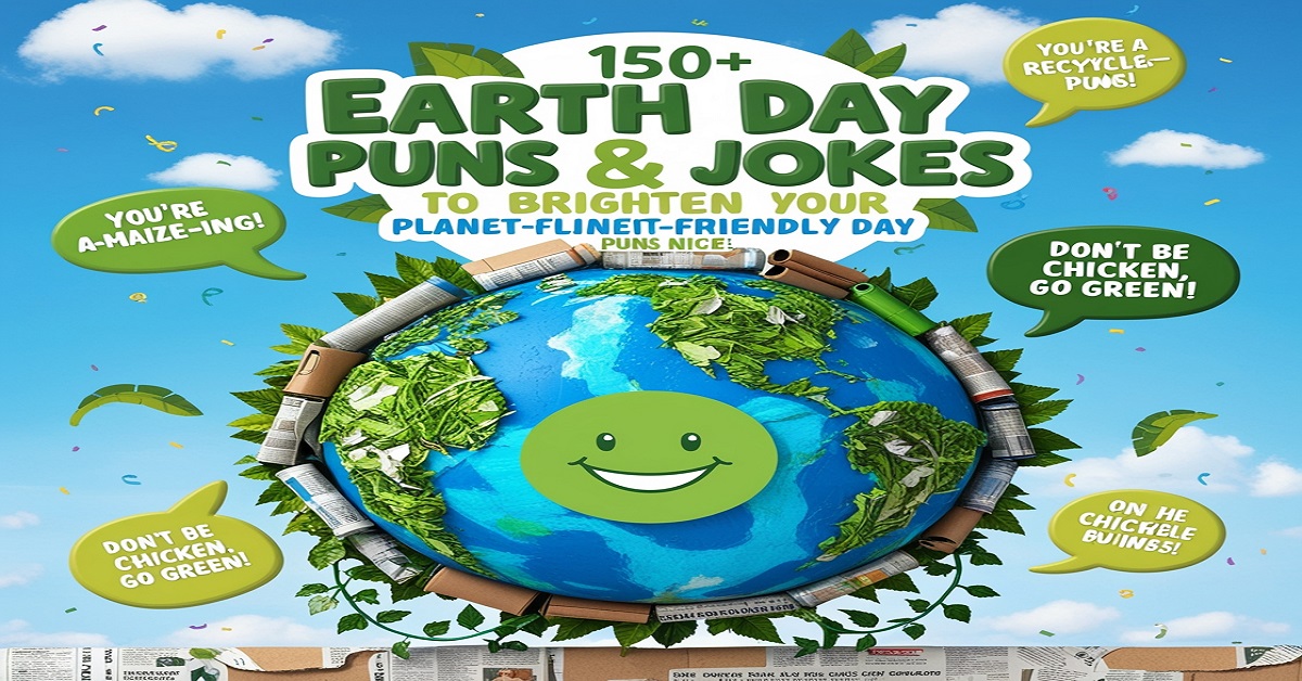 150+ Earth Day Puns & Jokes to Brighten Your Planet-Friendly Day