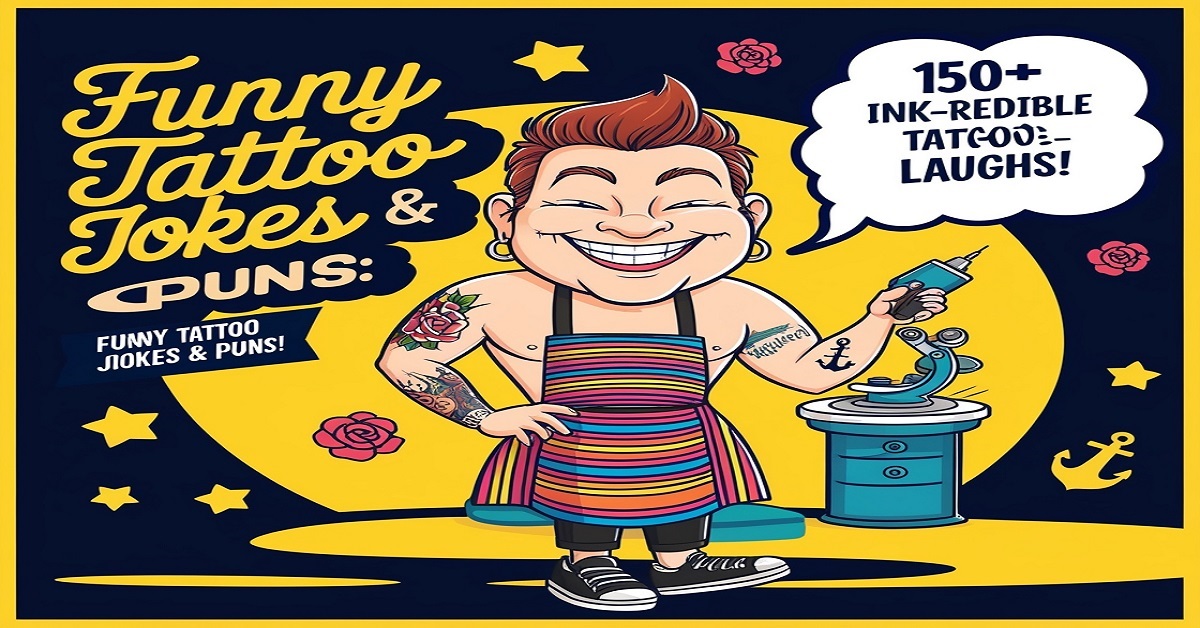 Funny Tattoo Jokes & Puns: 150+ Ink-redible Laughs!