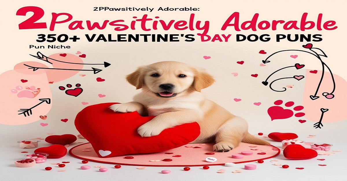 Pawsitively Adorable: 350+ Valentine’s Day Dog Puns