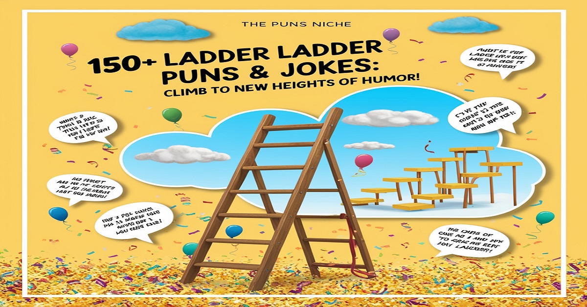 150+ Ladder Puns & Jokes: Climb to New Heights of Humor!