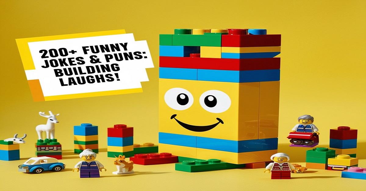 200+ Funny Lego Jokes & Puns: Building Laughs!