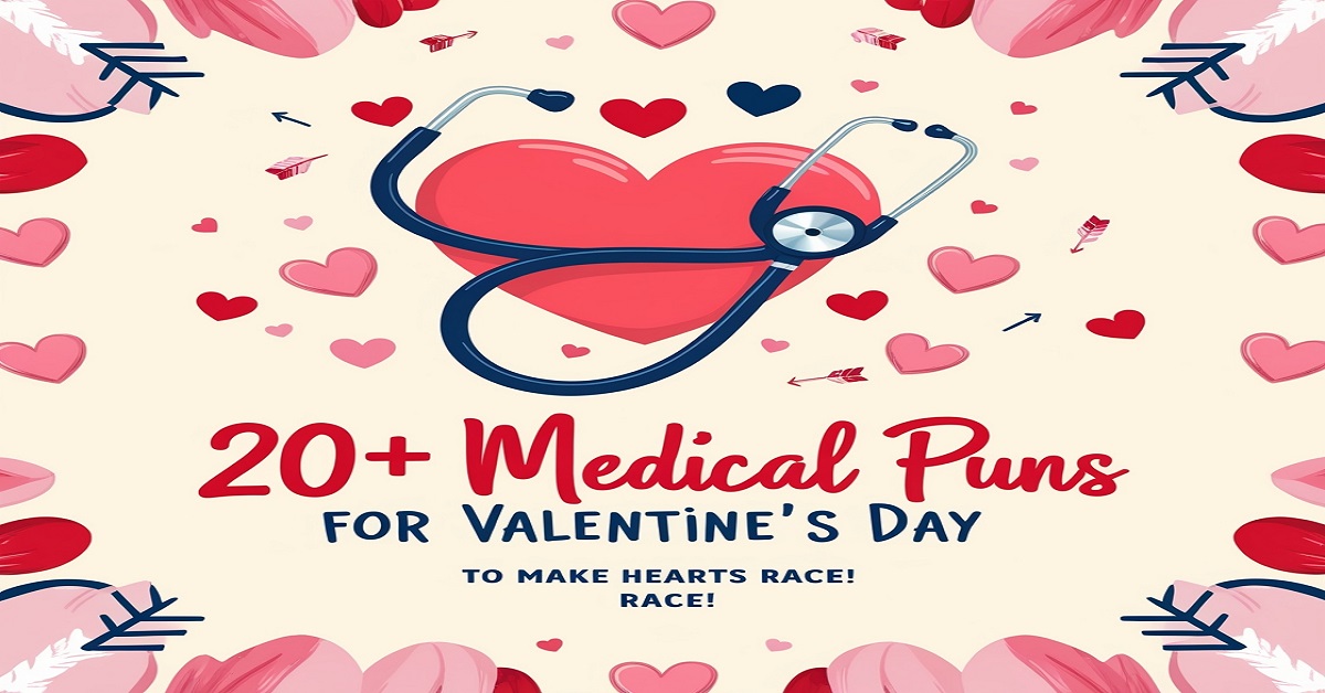 200+ Medical Puns for Valentine’s Day to Make Hearts Race!