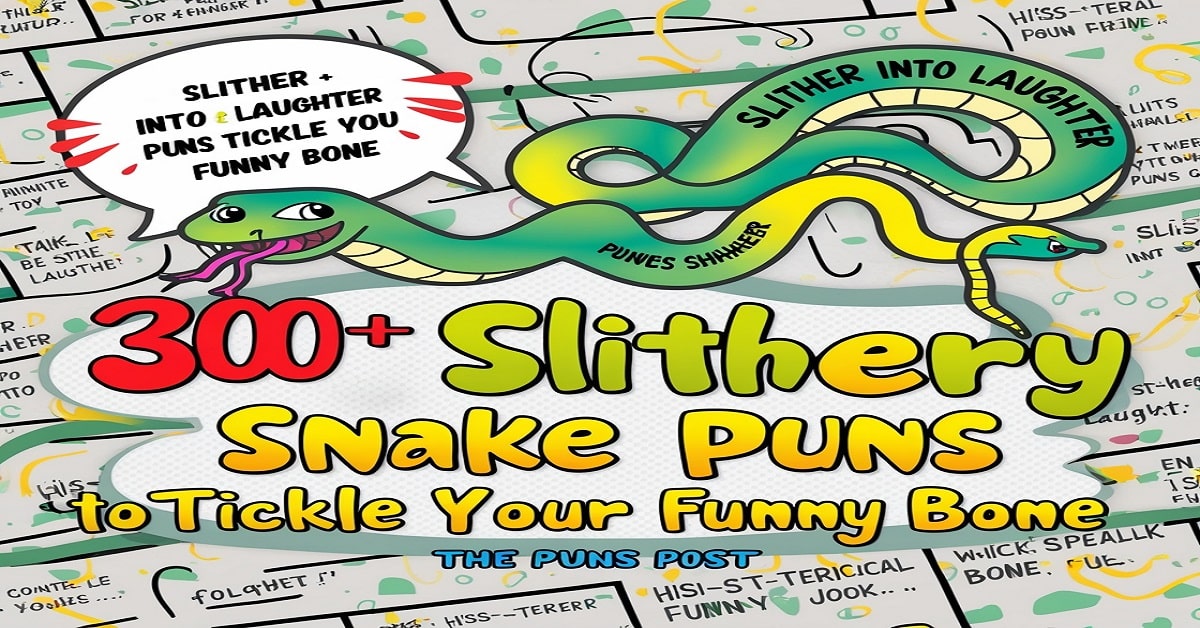 300+ Slithery Snake Puns to Tickle Your Funny Bone