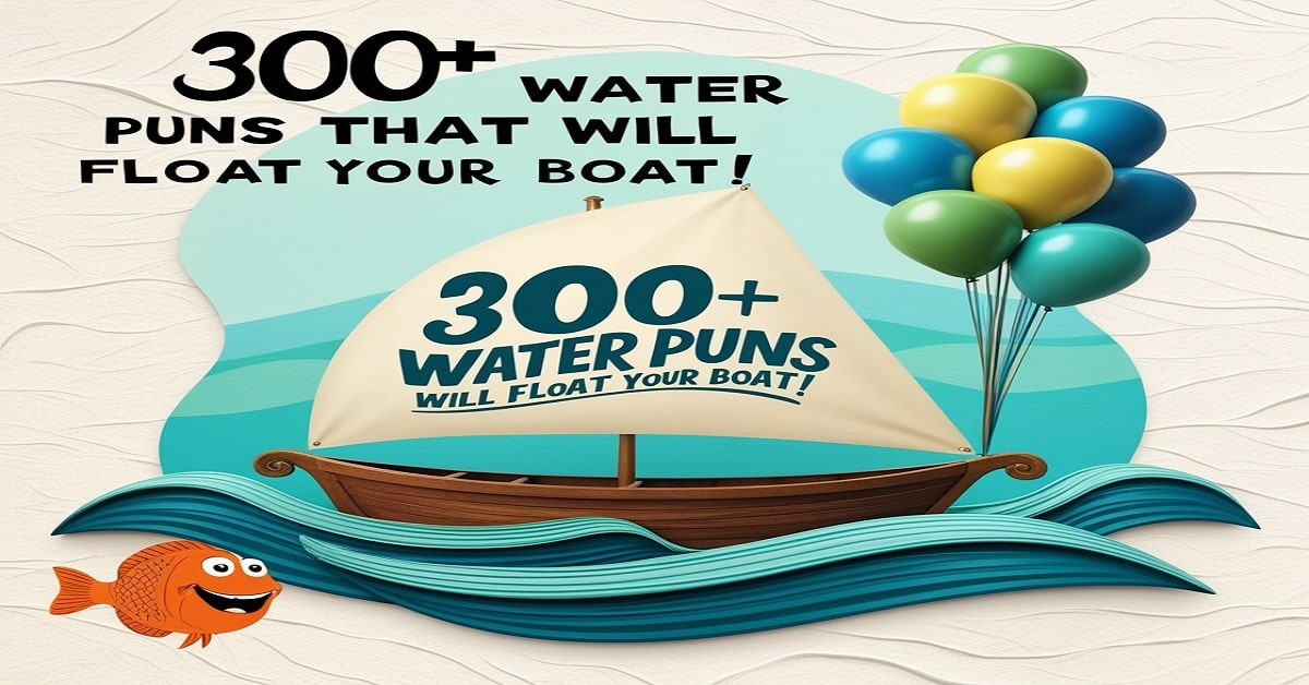 300+ Water Puns That Will Float Your Boat!