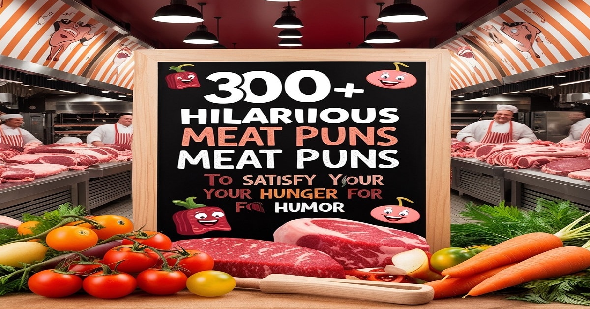 300+ Hilarious Meat Puns to Satisfy Your Hunger for Humor