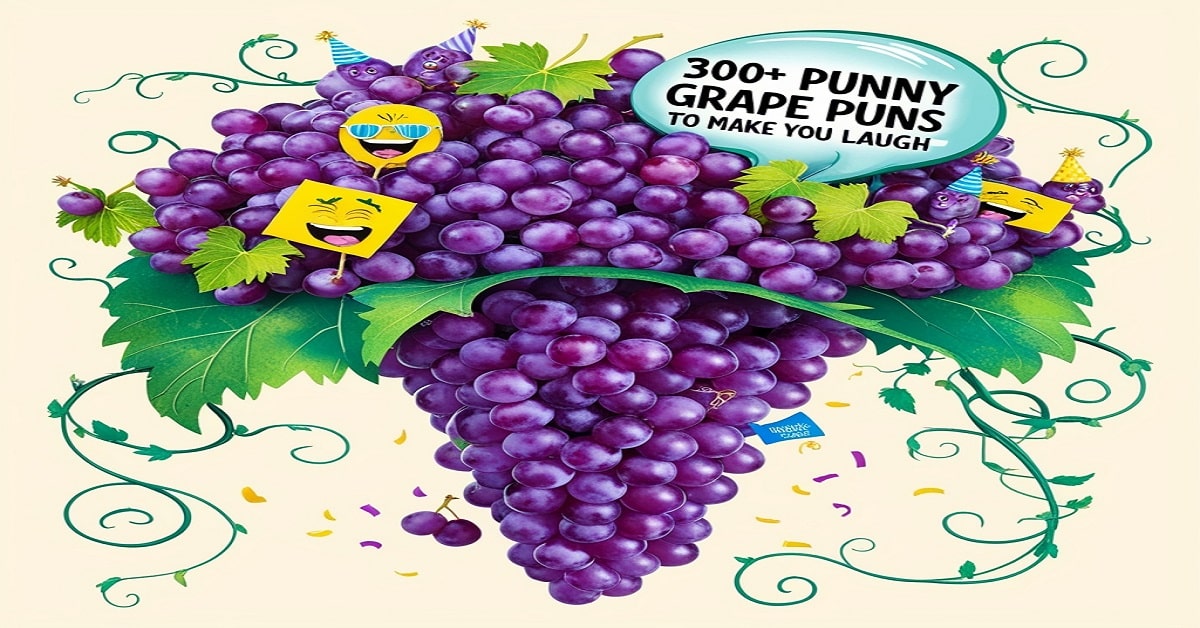 300+ Punny Grape Puns to Make You Laugh