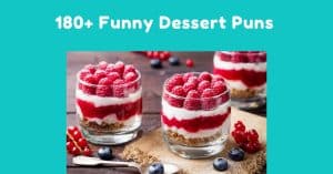 Dessert Puns